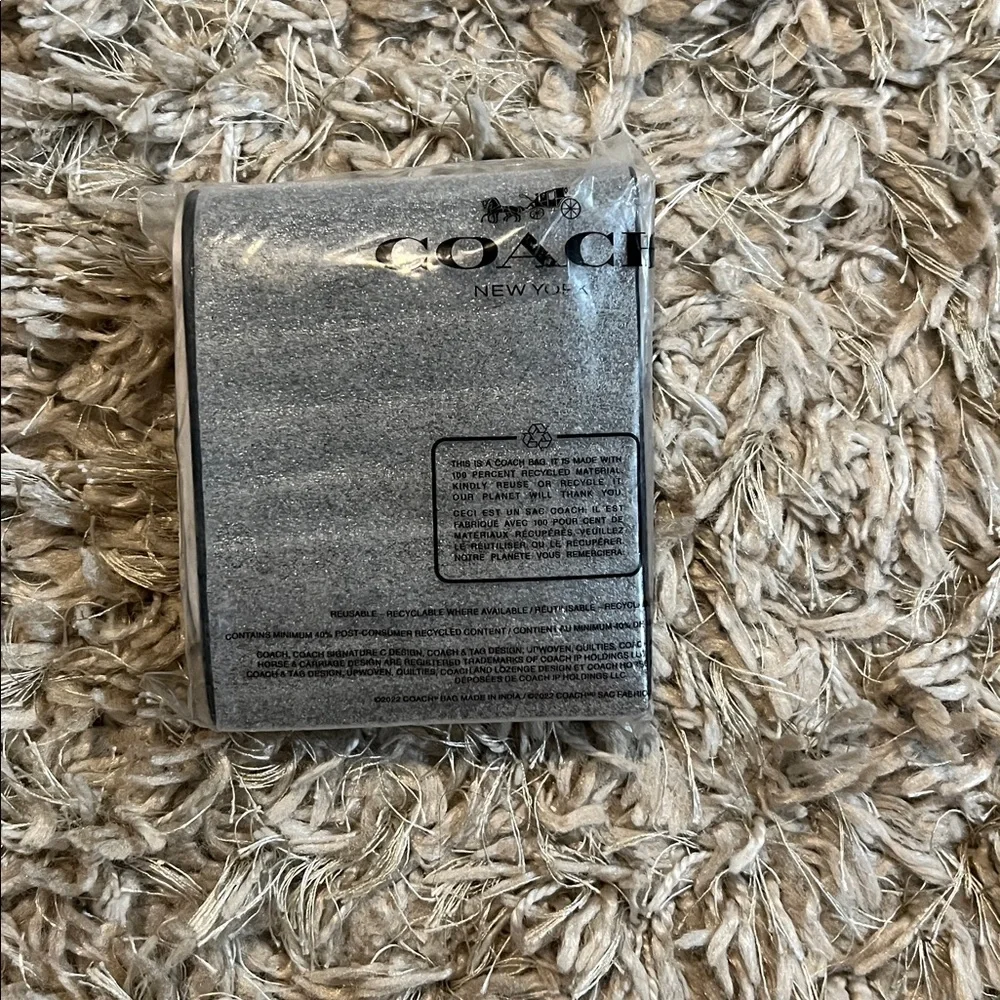 Coach 3-In-1 Wallet - Charcoal / Black
